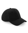 BB677 B677 Beechfield Jersey Athleisure Baseball Cap Black colour image